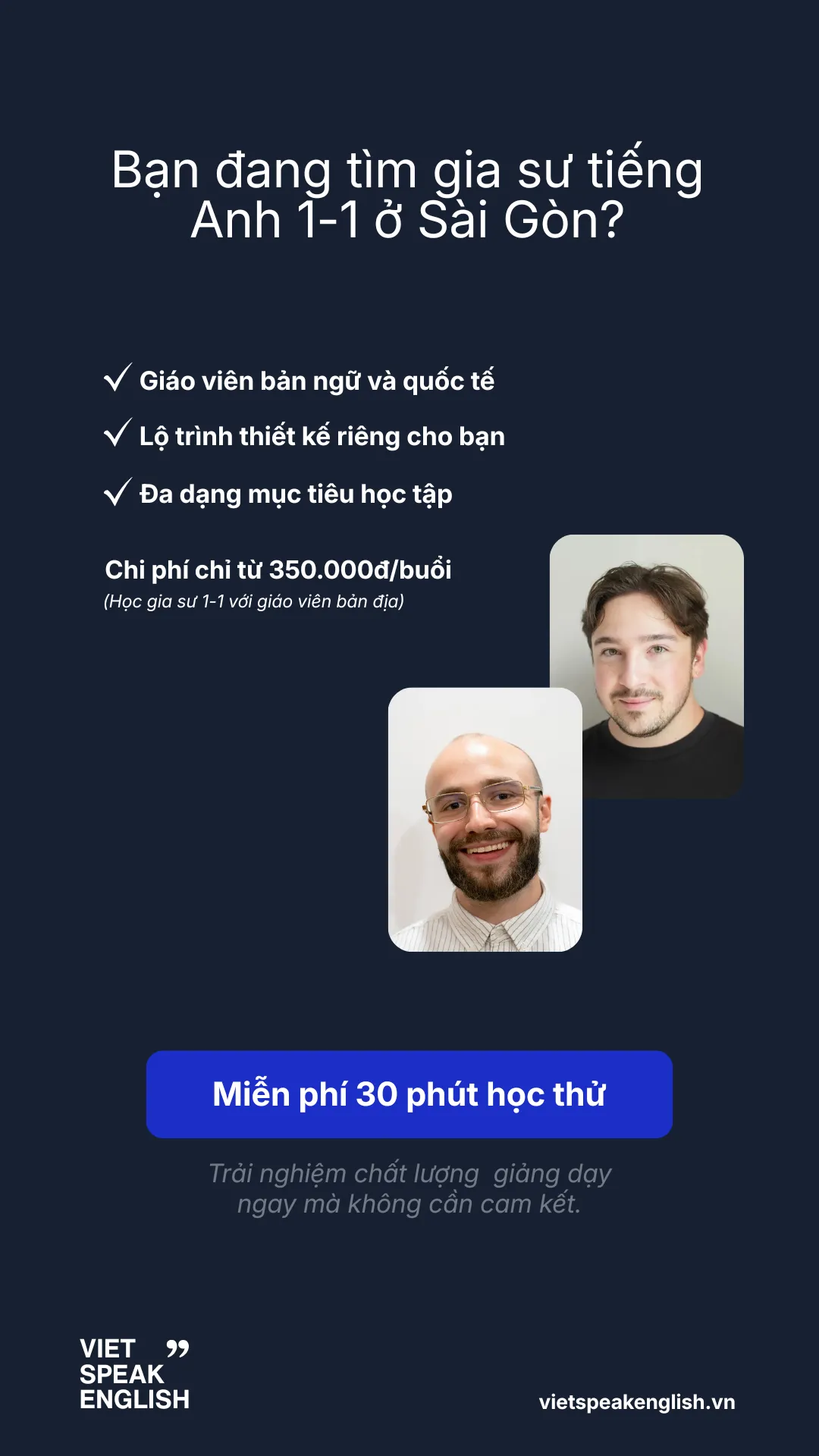 VietSpeak English ad 2
