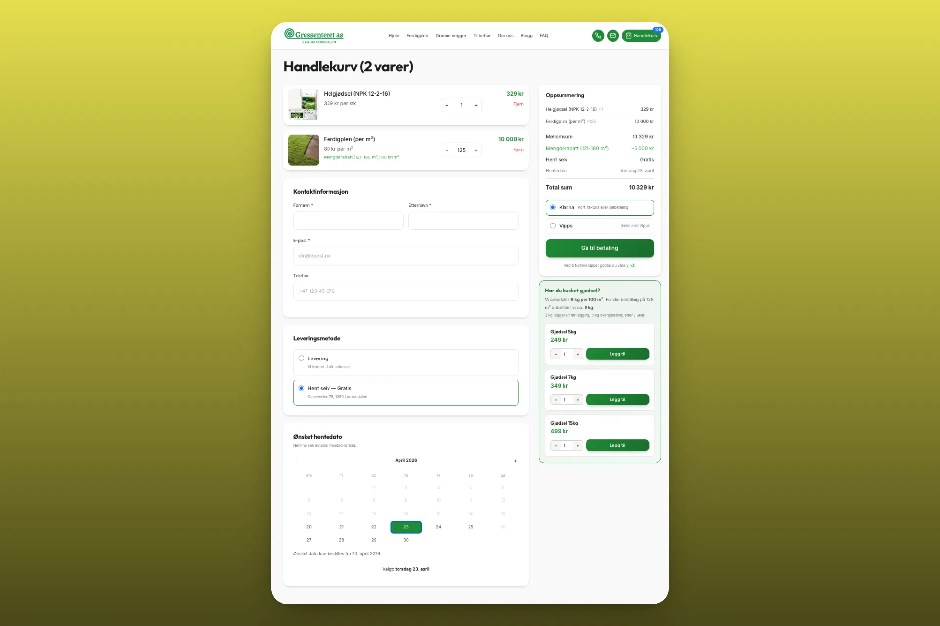 Gressenteret screenshot 1